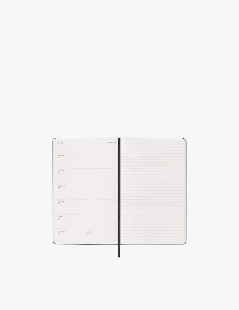 rinascente Moleskine Agenda Settimanale Large Hard Cover 18M