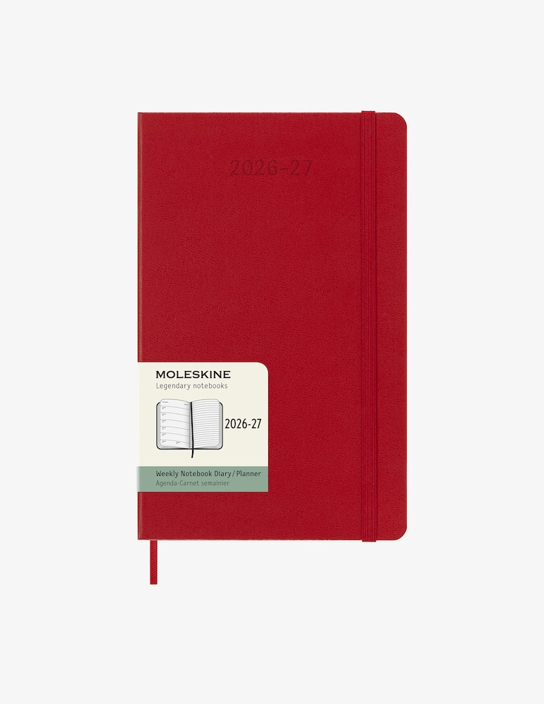 Moleskine Agenda Settimanale Large Hard Cover 18M - immagine 1 Moleskine Agenda Settimanale Large Hard Cover 18M - immagine 1