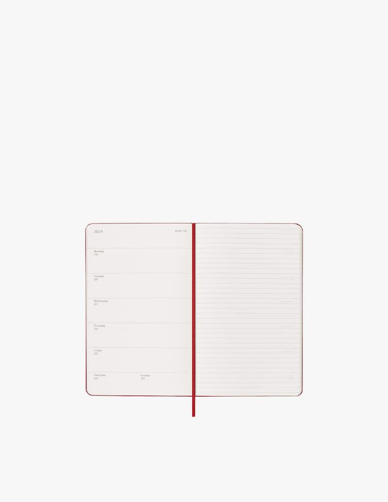 rinascente Moleskine Agenda Settimanale Large Hard Cover 18M