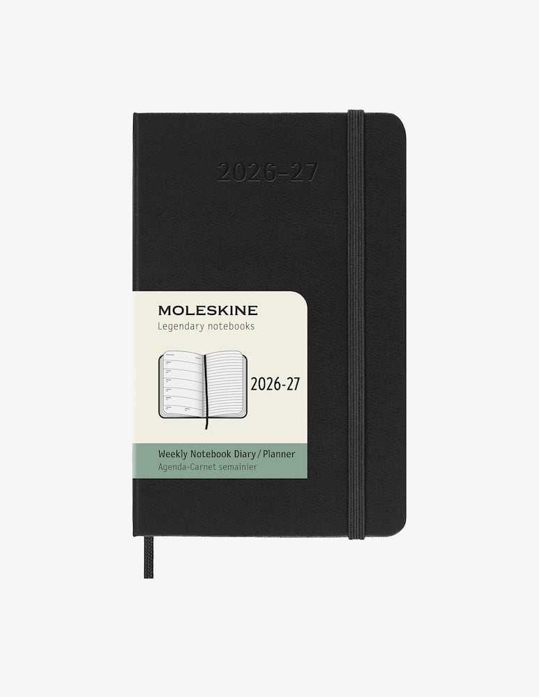 rinascente Moleskine Agenda Settimanale Pocket Hard Cover 18M