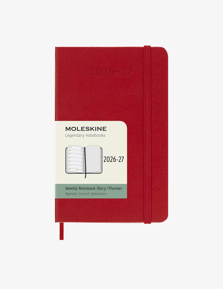 rinascente Moleskine Agenda Settimanale Pocket Hard Cover 18M