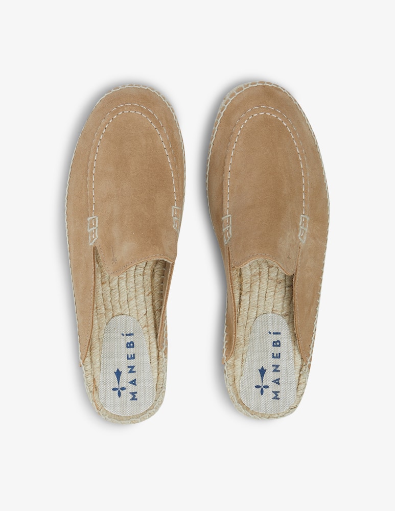 rinascente Manebì Mocassino mule traveler in suede