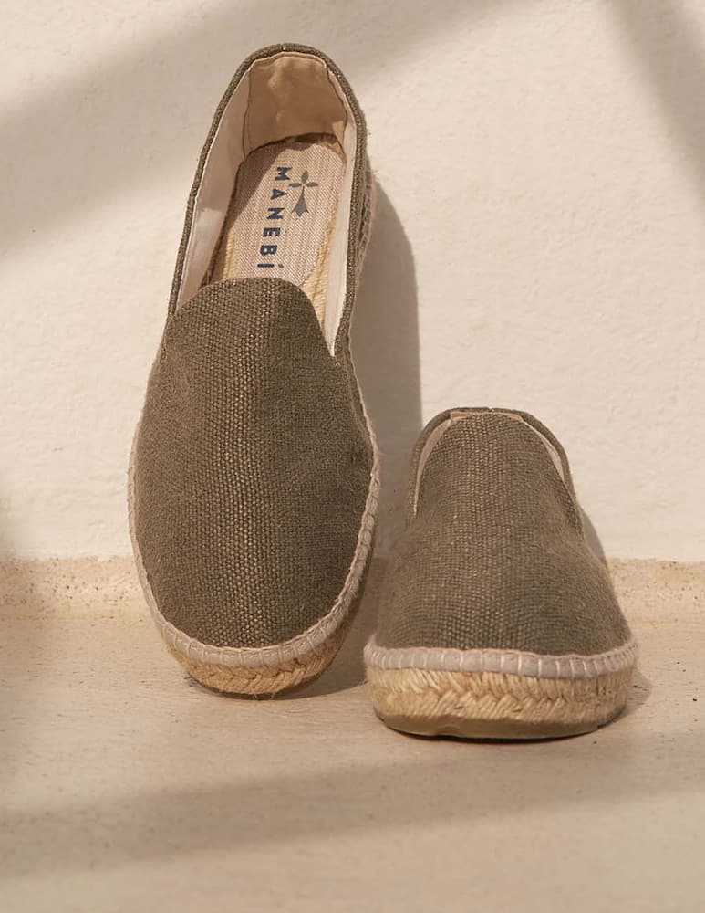 rinascente Manebì Organic hemp slippers