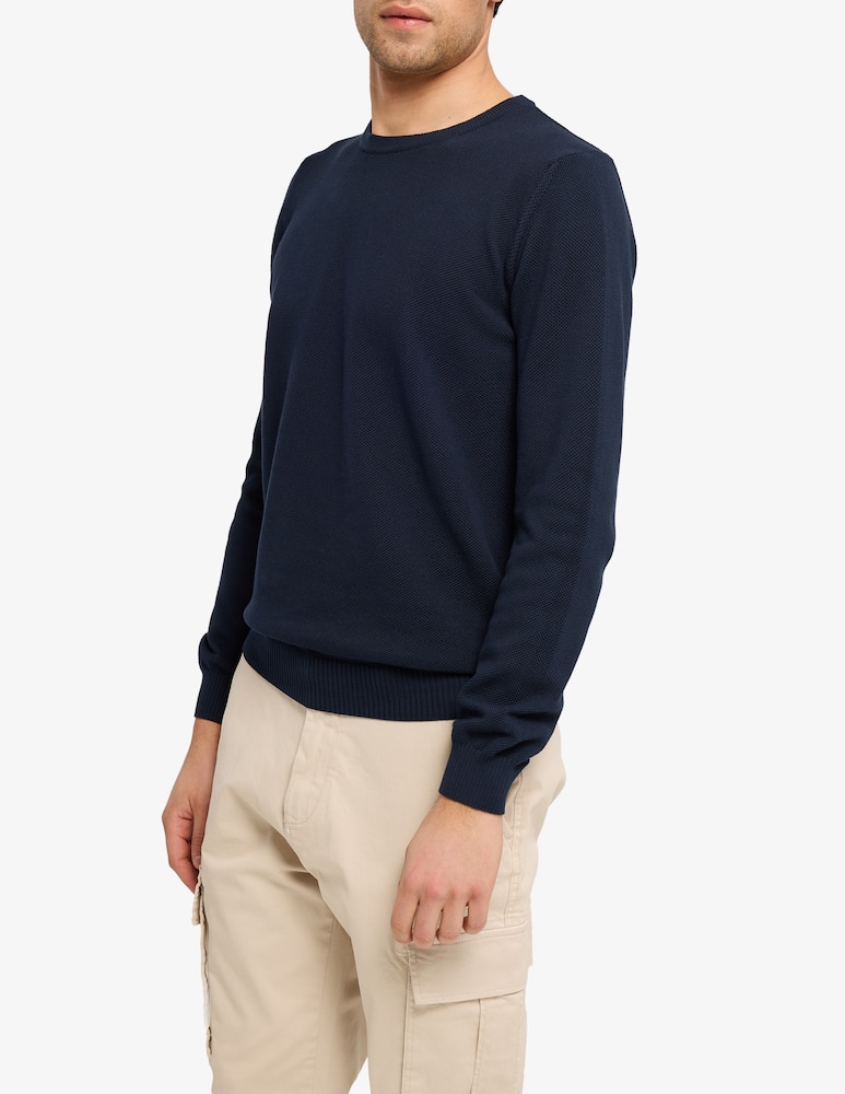 rinascente Cains Moore Rice stitch crewneck jumper