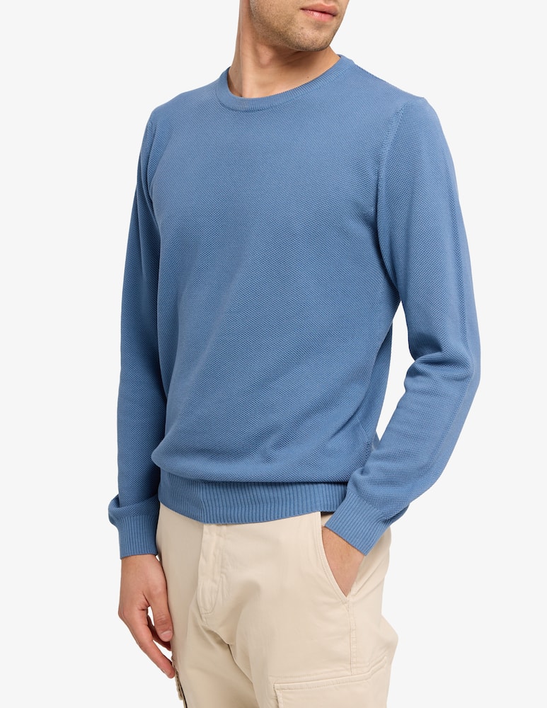 rinascente Cains Moore Rice stitch crewneck jumper
