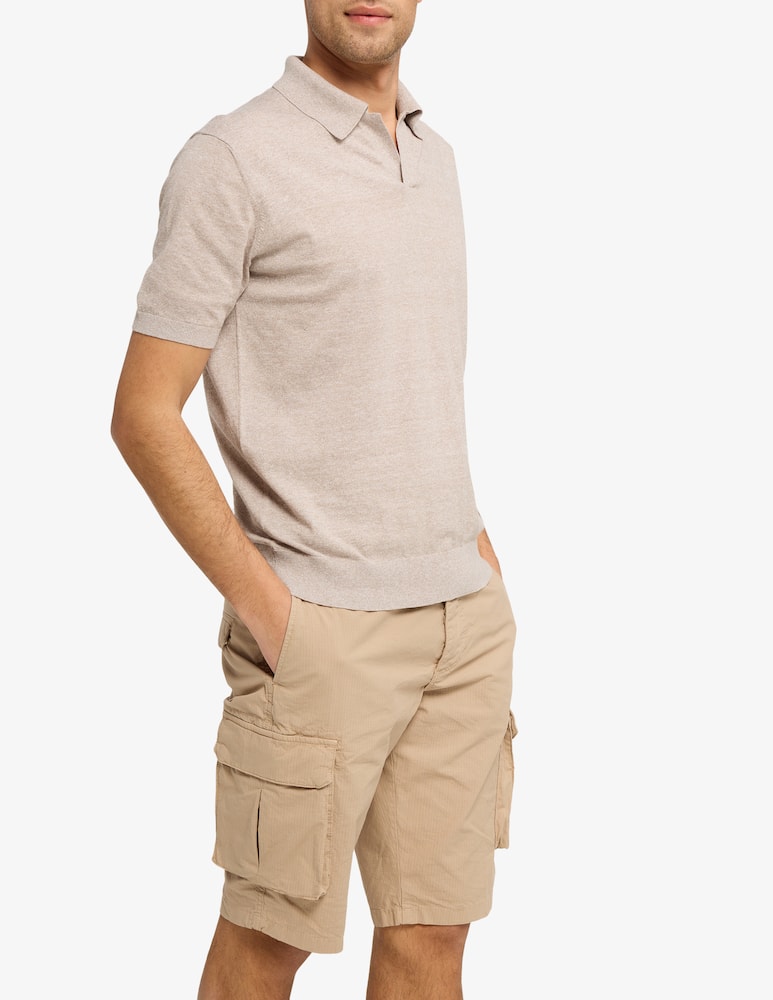 rinascente Cains Moore Polo knit collar top