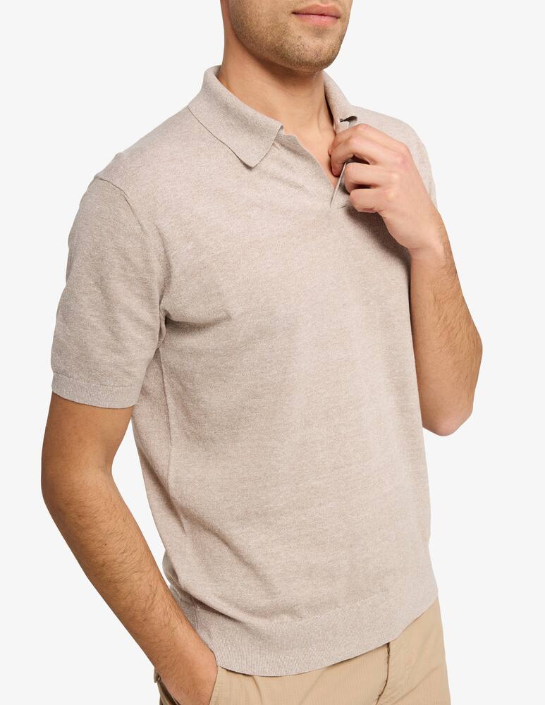 rinascente Cains Moore Polo knit collar top