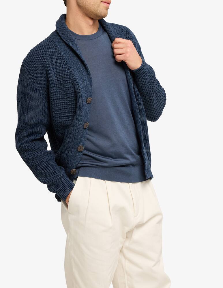 rinascente Cains Moore Cardigan shawl canvas