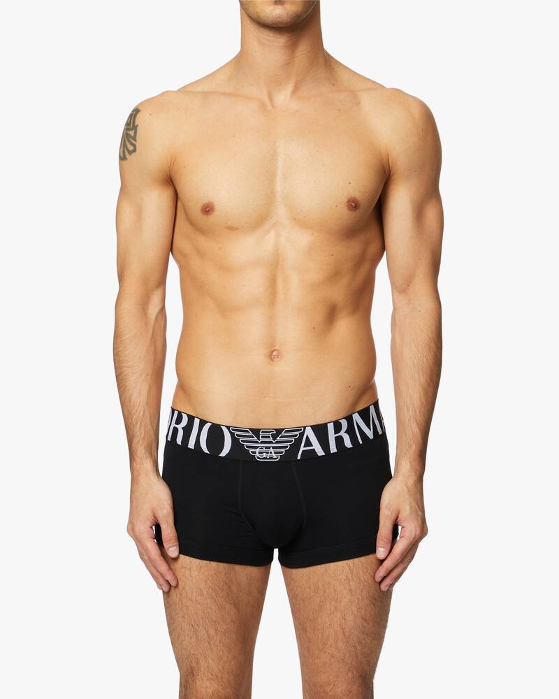 Emporio Armani Boxer in cotone con logo - immagine 2 Emporio Armani Boxer in cotone con logo - immagine 2