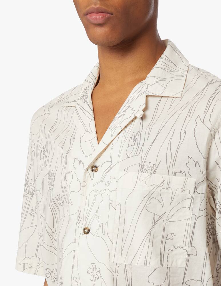 rinascente Paolo Pecora Camicia manica corta stampa - multicolor