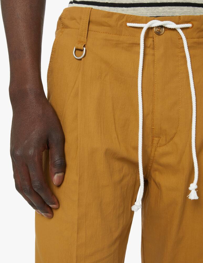 Paolo Pecora Pantalone coulisse in lino - marrone - immagine 4 Paolo Pecora Pantalone coulisse in lino - marrone - immagine 4