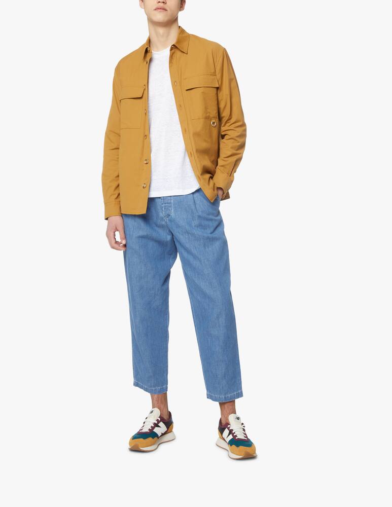 rinascente Paolo Pecora Maglietta manica corta fiammata - bianco