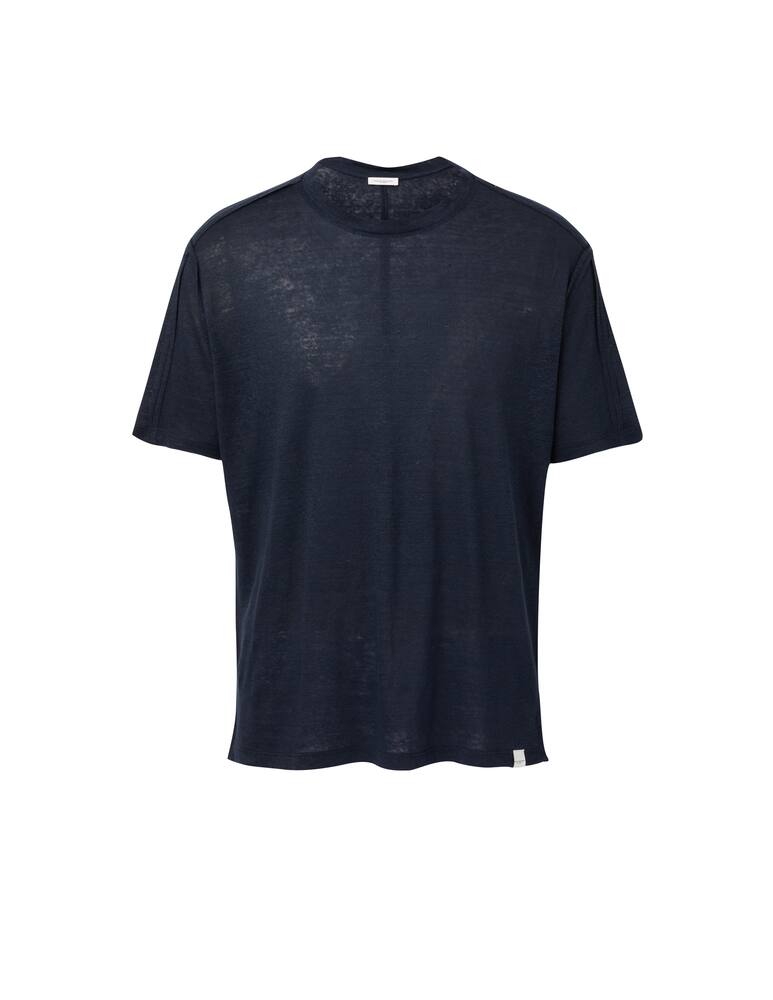 rinascente Paolo Pecora Maglietta manica corta fiammata - blu