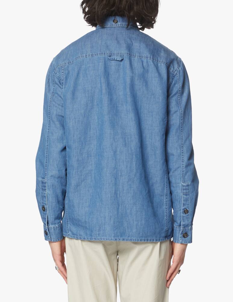 rinascente Paolo Pecora Denim overshirt - blue
