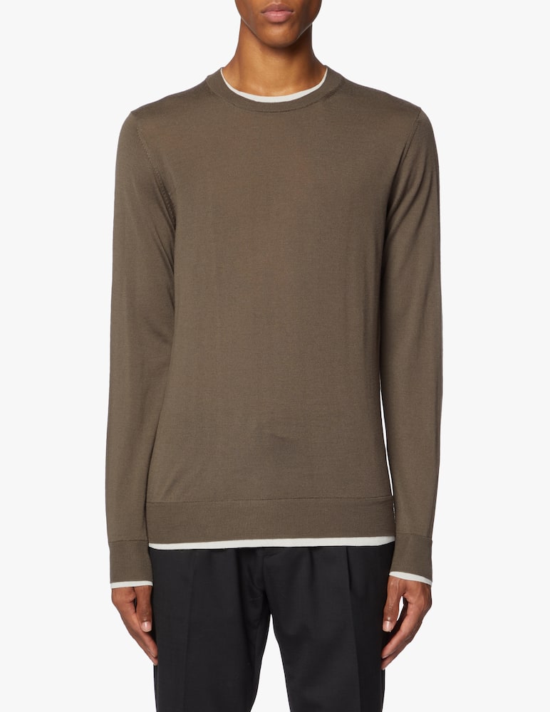 rinascente Paolo Pecora Wool roundneck sweater