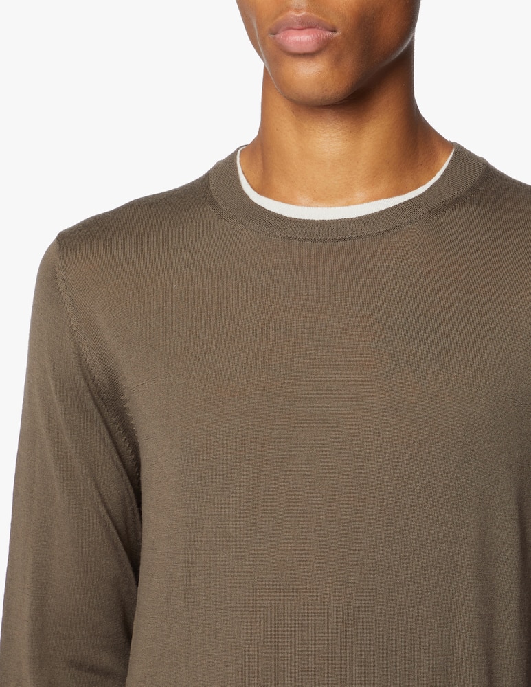 rinascente Paolo Pecora Wool roundneck sweater