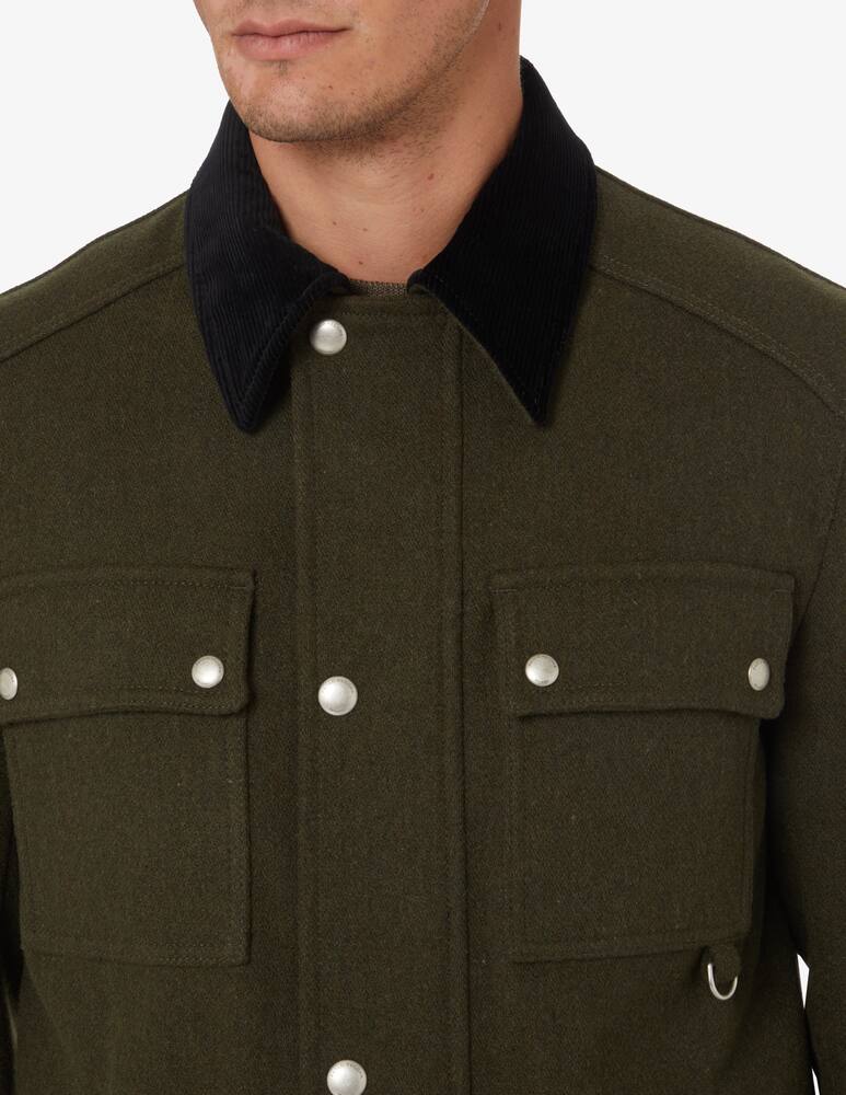 rinascente Paolo Pecora Hooded jacket - Green