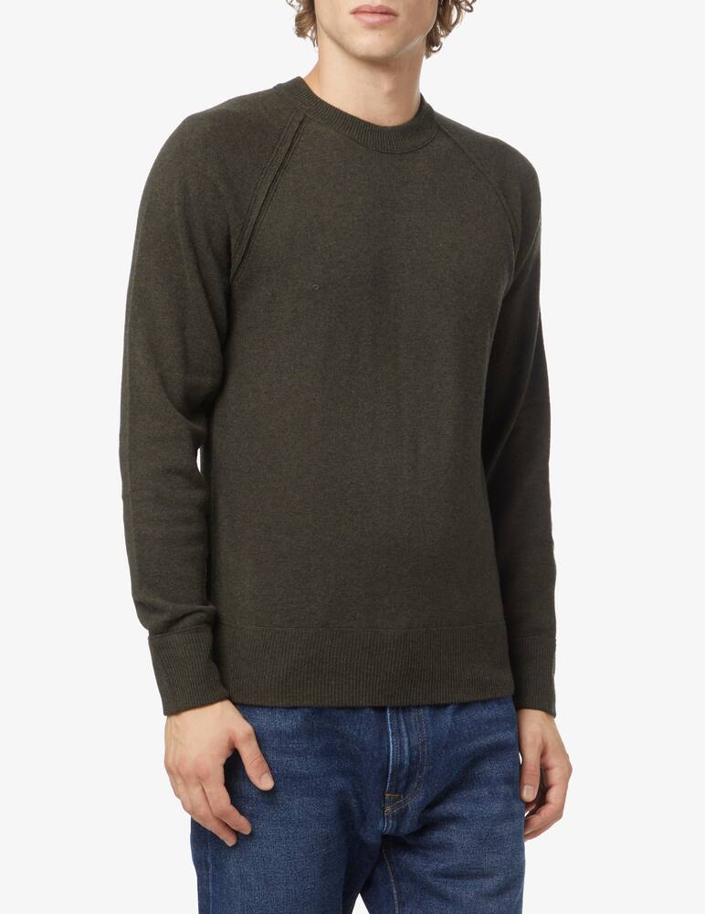 rinascente Paolo Pecora Raglan roundneck sweater - Green
