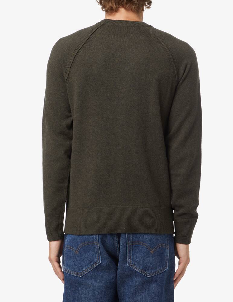 rinascente Paolo Pecora Raglan roundneck sweater - Green