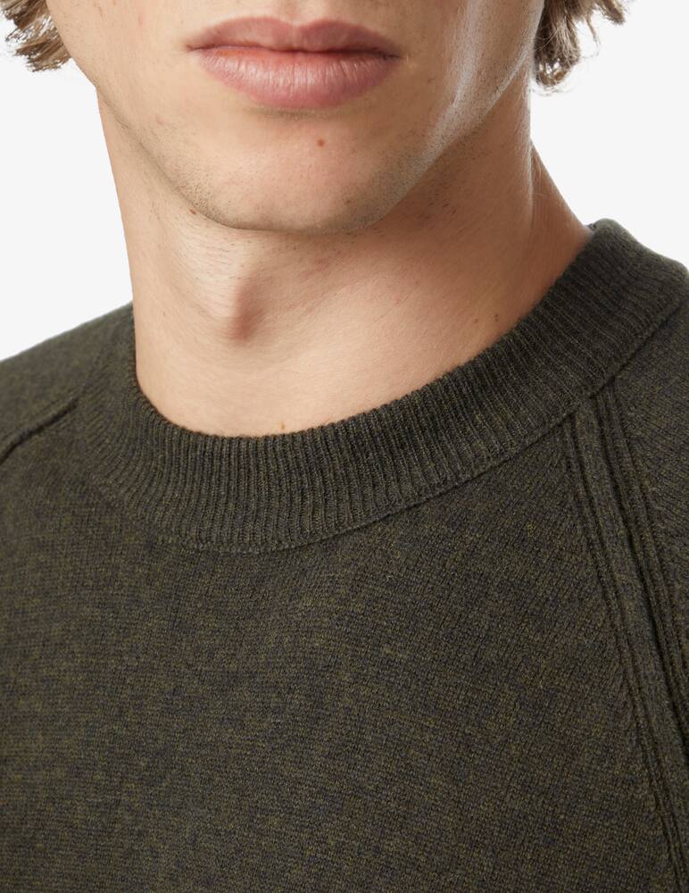 rinascente Paolo Pecora Raglan roundneck sweater - Green