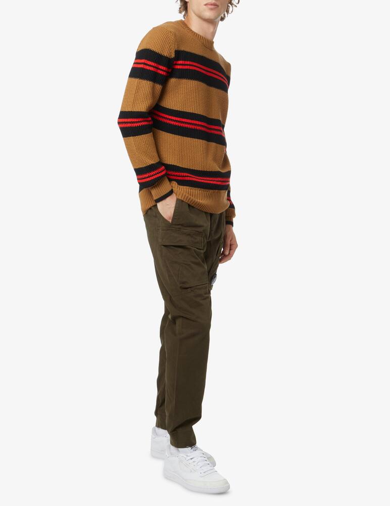 rinascente Paolo Pecora Striped sweater - Brown