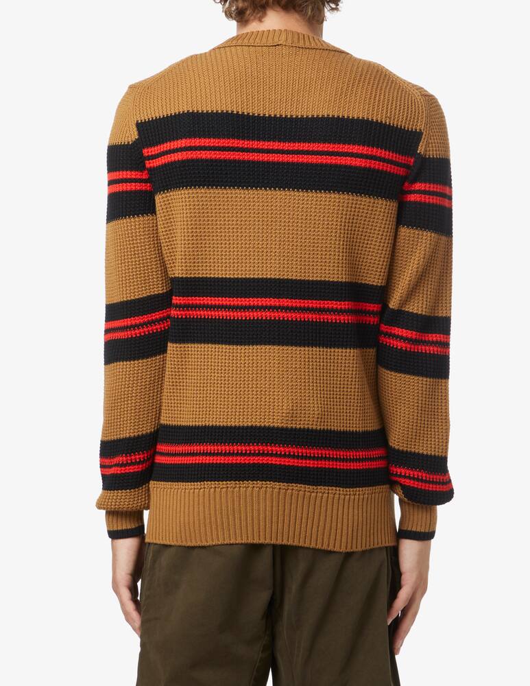 rinascente Paolo Pecora Striped sweater - Brown