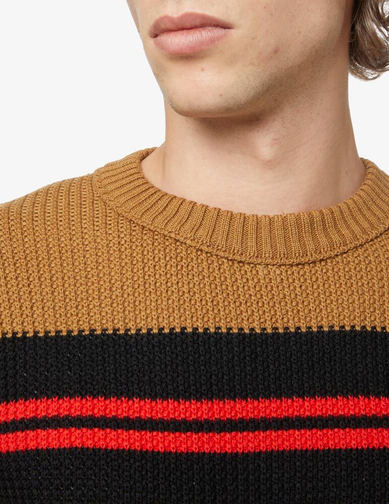 rinascente Paolo Pecora Striped sweater - Brown