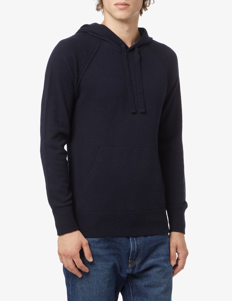 rinascente Paolo Pecora Maglia con cappuccio - Blu