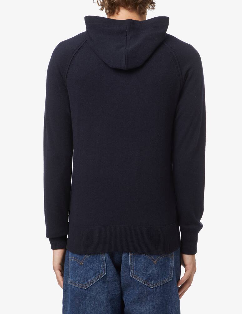 rinascente Paolo Pecora Maglia con cappuccio - Blu