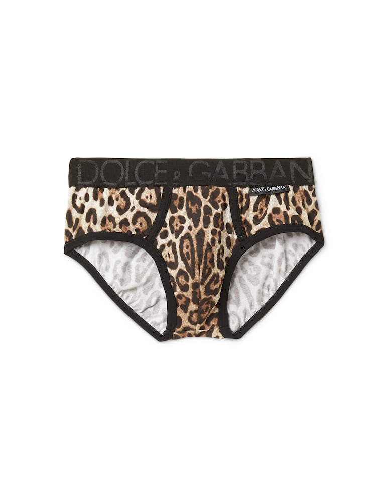 Dolce & Gabbana Brando leopard brief - picture 1 Dolce & Gabbana Brando leopard brief - picture 1