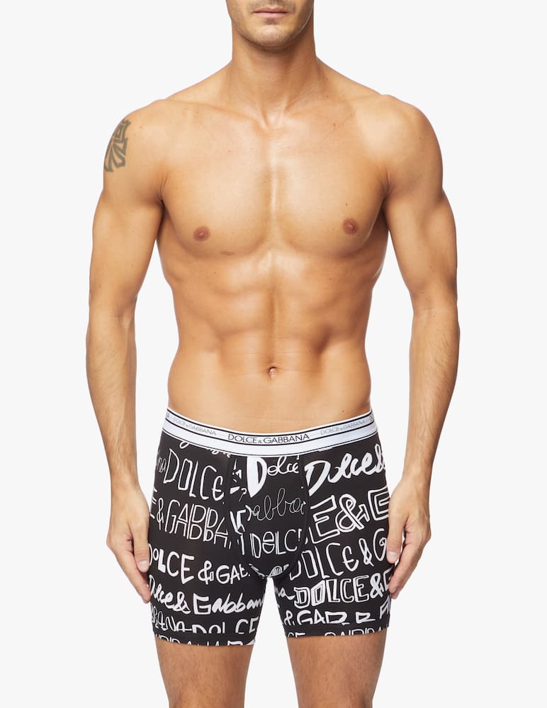 rinascente Dolce & Gabbana Boxer lungo graffiti