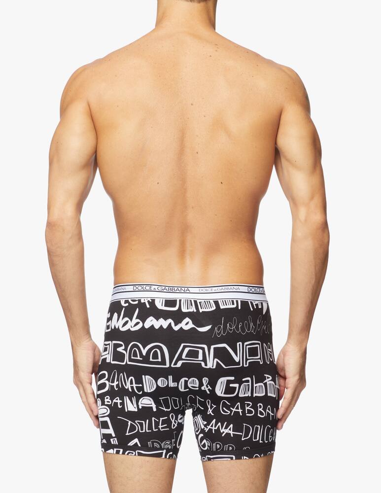 Dolce & Gabbana Long boxer graffiti - picture 3 Dolce & Gabbana Long boxer graffiti - picture 3