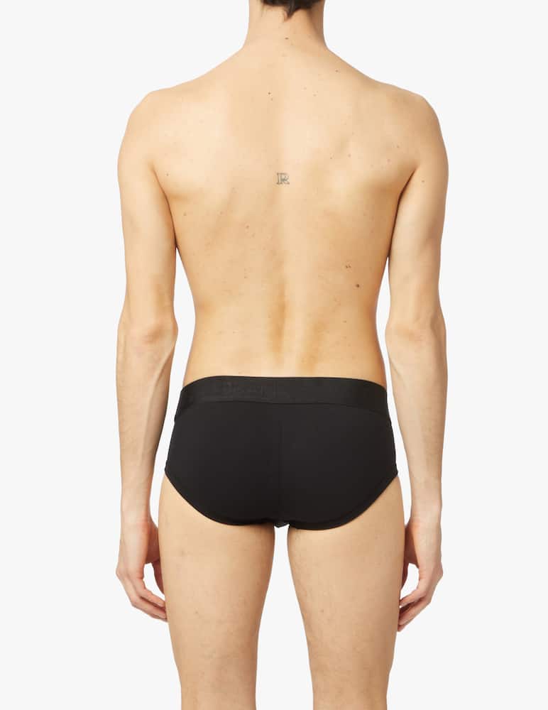 rinascente Dolce & Gabbana Brando central tag brief - black
