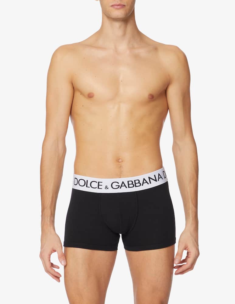 Dolce & Gabbana Boxer regular - Nero  - immagine 1