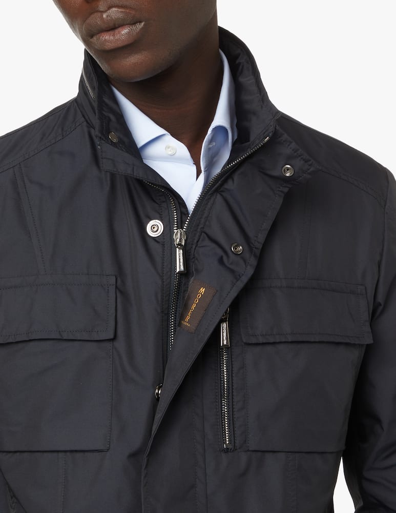 rinascente MooRER Giacca field nylon memory - blu