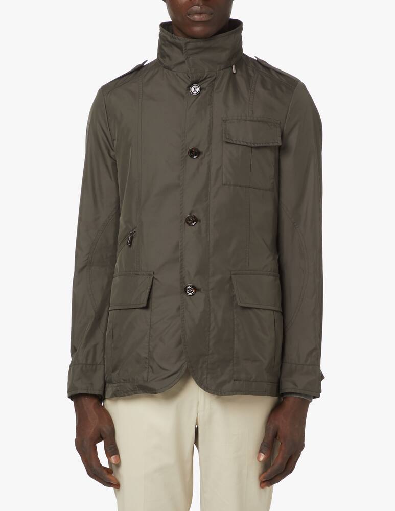 rinascente MooRER Chest pocket field jacket - green