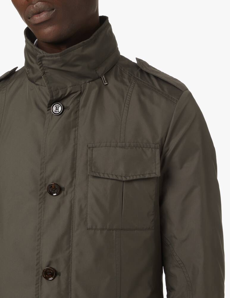 rinascente MooRER Chest pocket field jacket - green