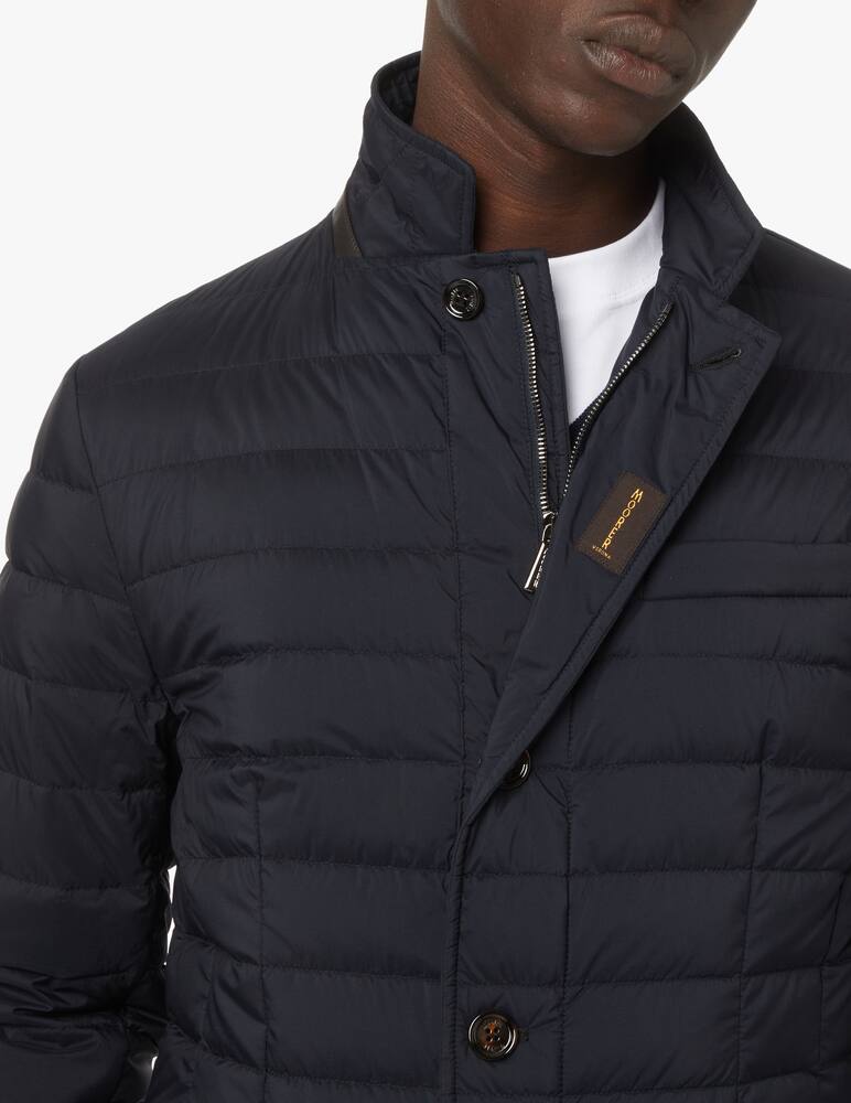 rinascente MooRER Quilted blazer jacket - blue