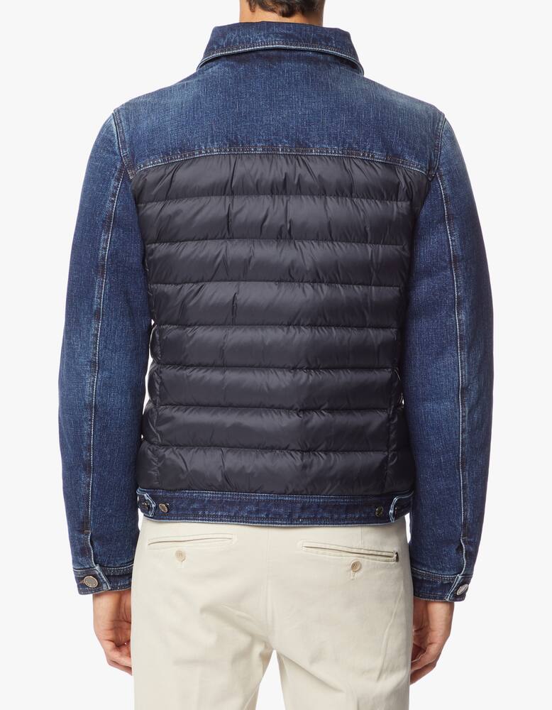 rinascente MooRER Padded denim mondor jacket
