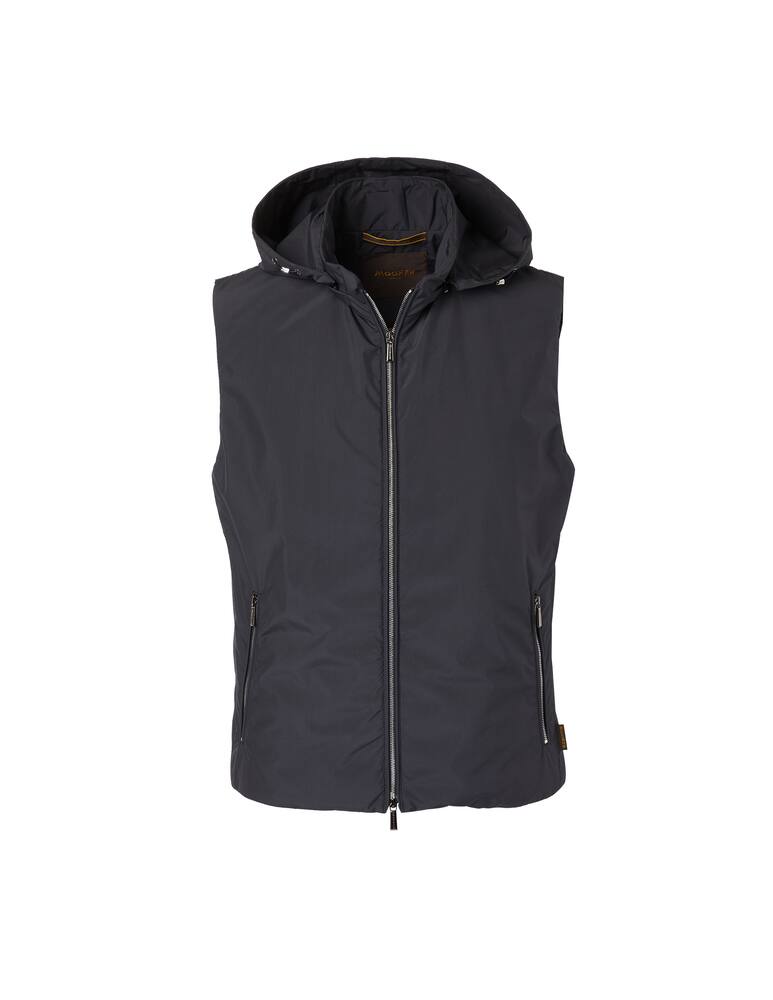rinascente MooRER Gilet con cappuccio imbottito - blu