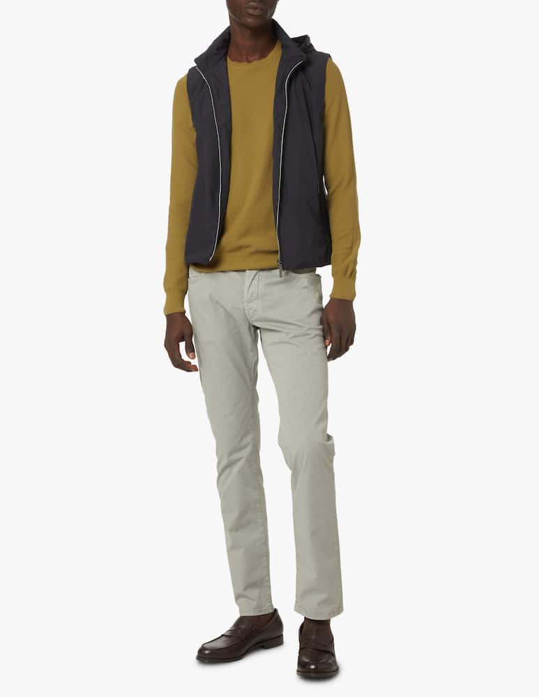 rinascente MooRER Gilet con cappuccio imbottito - blu