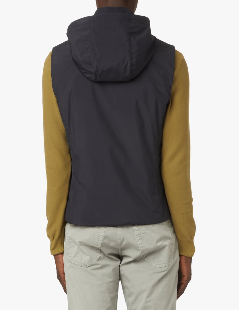 rinascente MooRER Gilet con cappuccio imbottito - blu