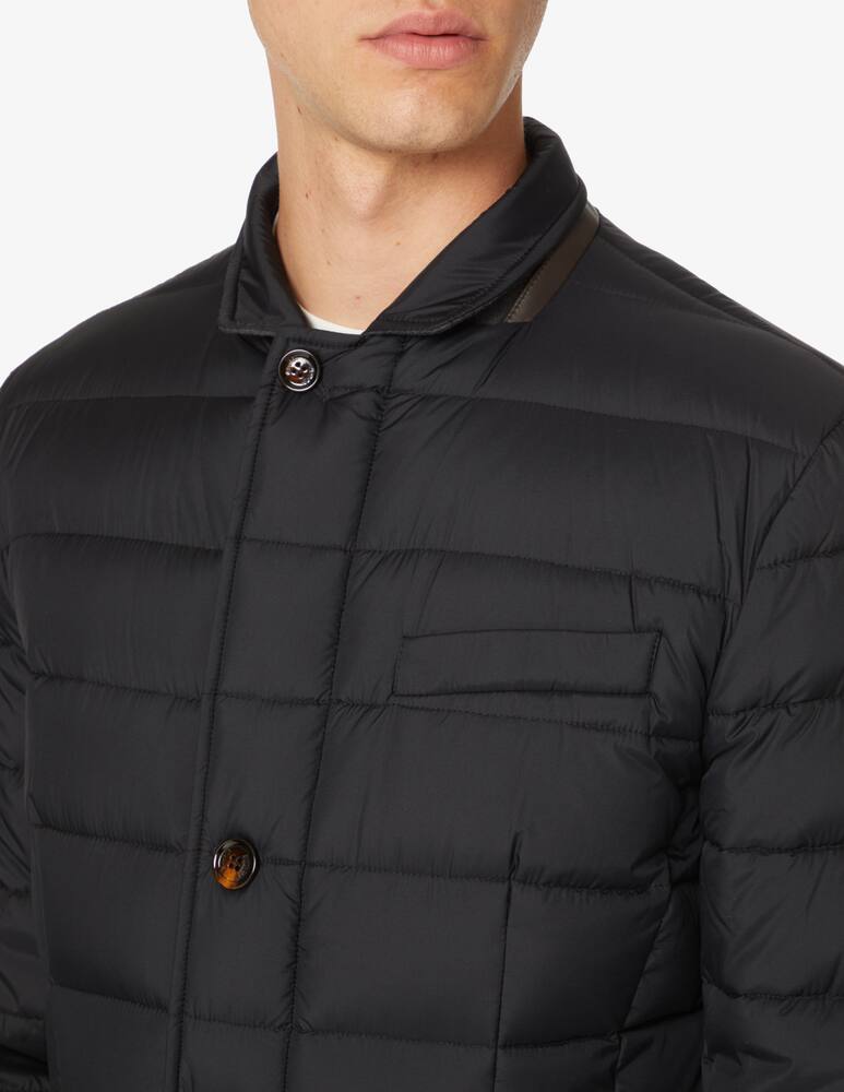 rinascente MooRER Blazer zayn in nylon trapuntato light - Blu