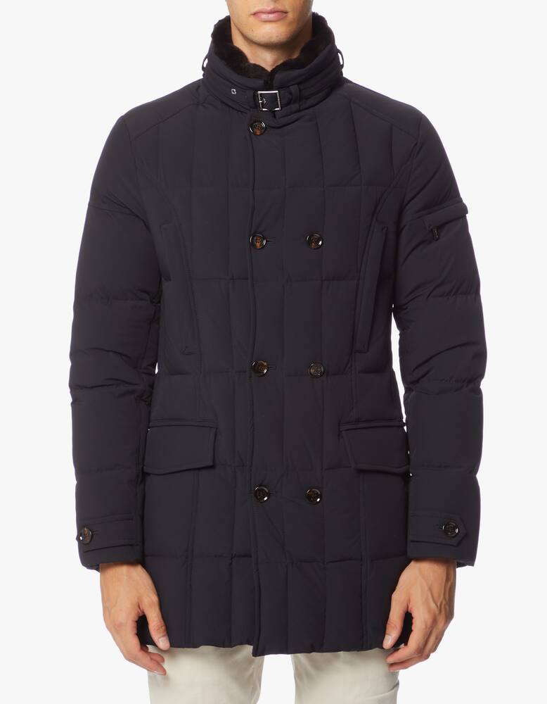 rinascente MooRER Giacca lunga morris imbottita doppio petto 