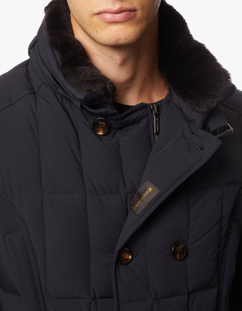 rinascente MooRER Giacca lunga morris imbottita doppio petto 