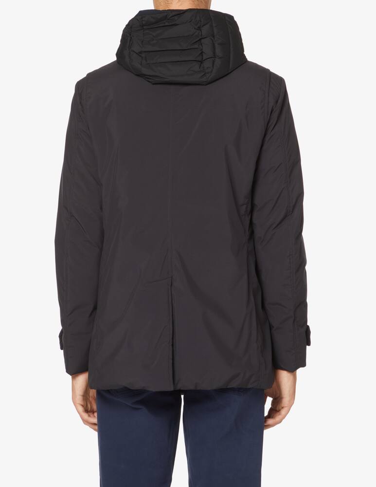 rinascente MooRER Hooded vest - Black