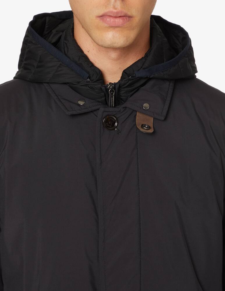 rinascente MooRER Hooded vest - Black
