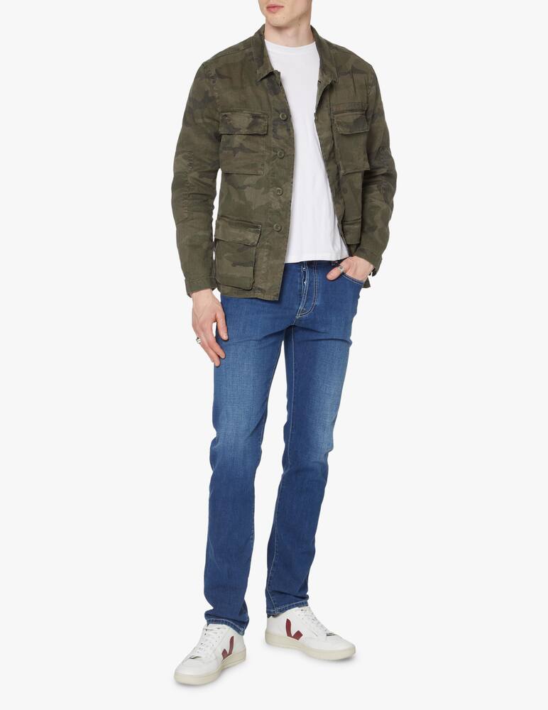 rinascente MooRER Jeans regular medio leggero lavato - blu