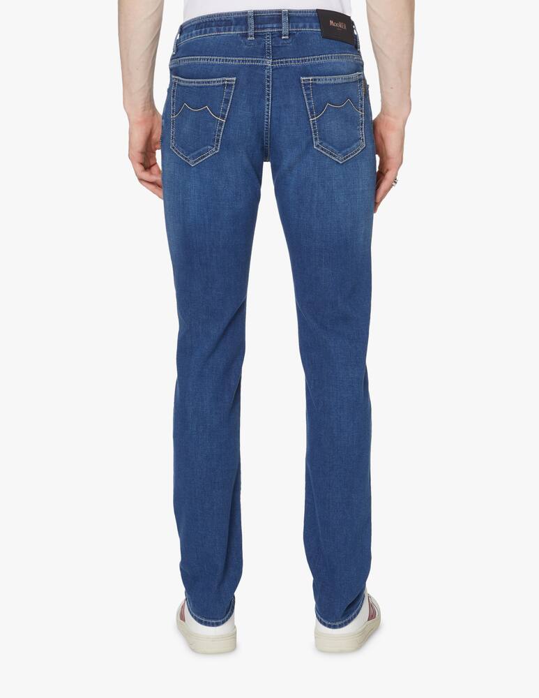 rinascente MooRER Jeans regular medio leggero lavato - blu