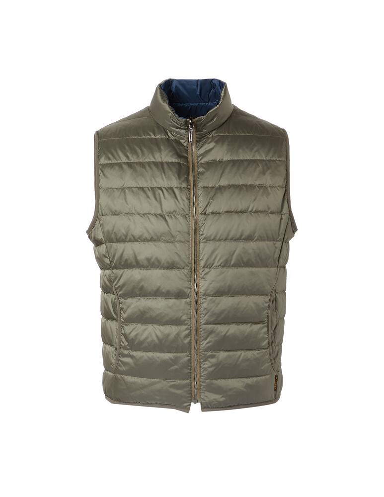 rinascente MooRER Gilet imbottito trapuntato reversibile - grigio